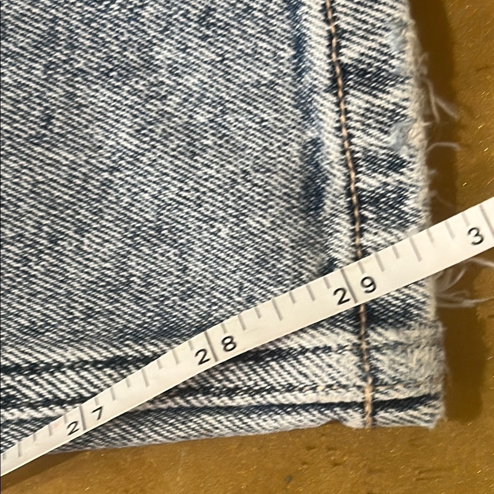 Hollister Men's Light Blue Distressed Jeans - Picture 6 of 9